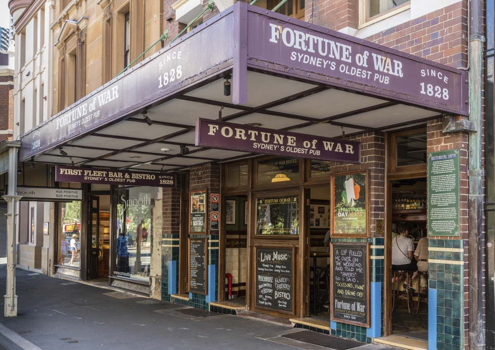 The Fortune of War - Historic Pubs in Sydney