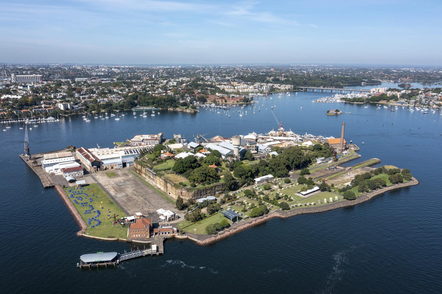 Historic Buildings in Sydney - Cockatoo Island